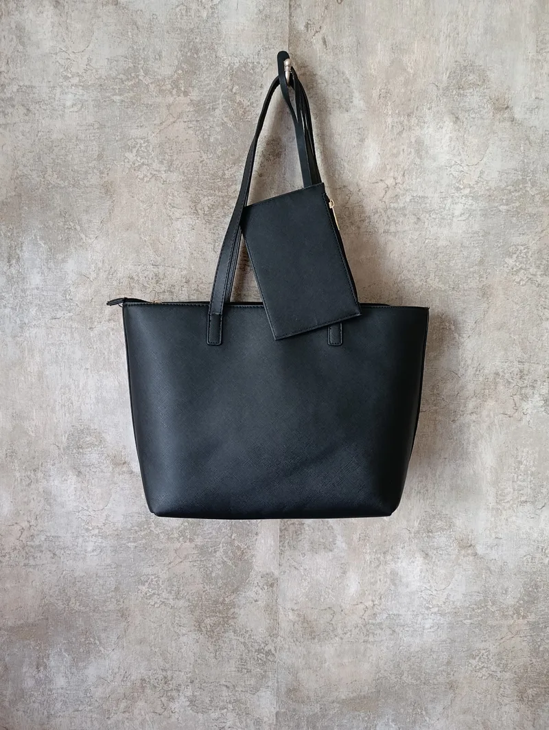 Shopper kabelka s peněženkou